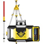 Niwelator laserowy NL320R Digital+ łata + SJJ32 + RD300