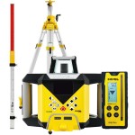 Niwelator laserowy NL620R Digital +statyw korbowy+łata 