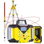 NL740R DIGITAL Wielozadaniowy niwelator laserowy z autowpasowaniem +statyw+łata 
