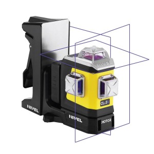  CLx3V MOTOR Nivel System- zmotoryzowany multilaser z wiązką fioletową (3 płaszczyznowy) Bluetooth   