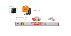 Zielony laser krzyżowy  3x360 GeoFennel AXEO 3D promocja tygodnia!!  (1)