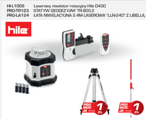 ZESTAW HILE D400 ADVANCED KIT
