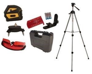 Niwelator krzyżowy  LAMIGO EK-118RW /CROSS 2+statyw STL170M